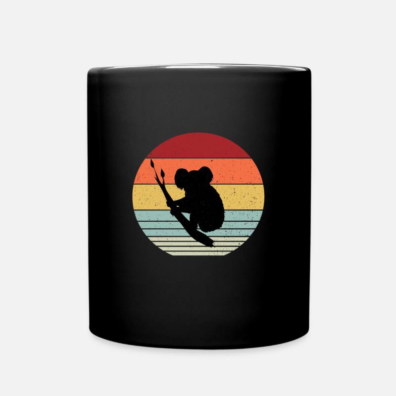 Koalabär - Tasse einfarbig - Schwarz