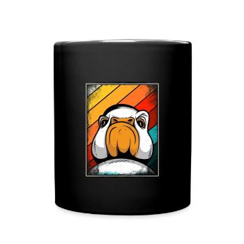Gans - Tasse einfarbig - Schwarz - Vorne