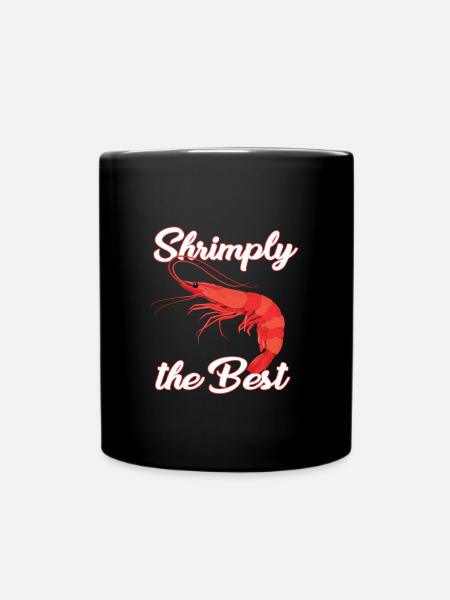 Shrimp - Full Colour Mug - black