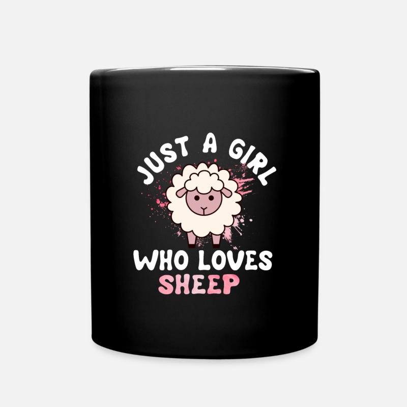 Mouton - Mug uni - noir