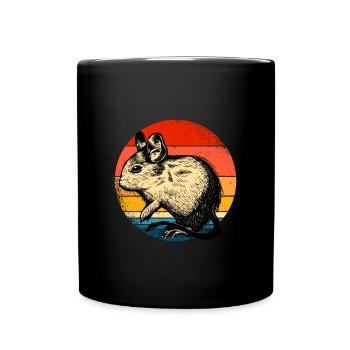 Degu - Full Colour Mug - black - Front