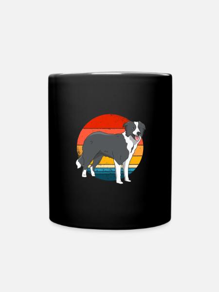 Border Collie - Mug uni - noir