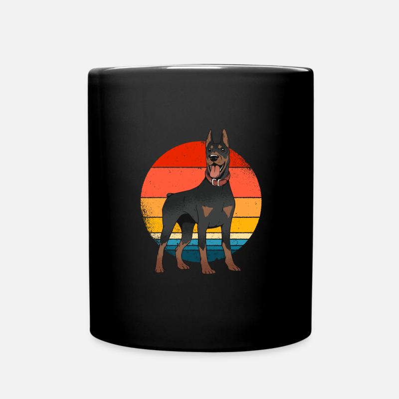 Dobermann - Mug uni - noir