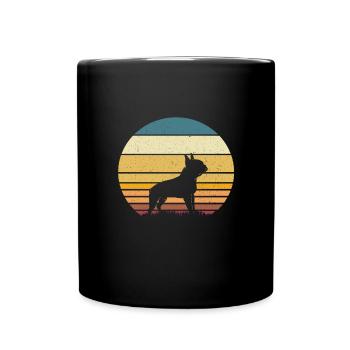Boston Terrier - Mug uni - noir - Devant