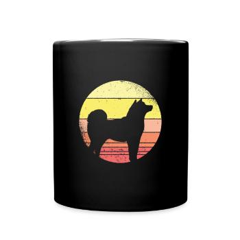 Shiba Inu - Full Colour Mug - black - Front