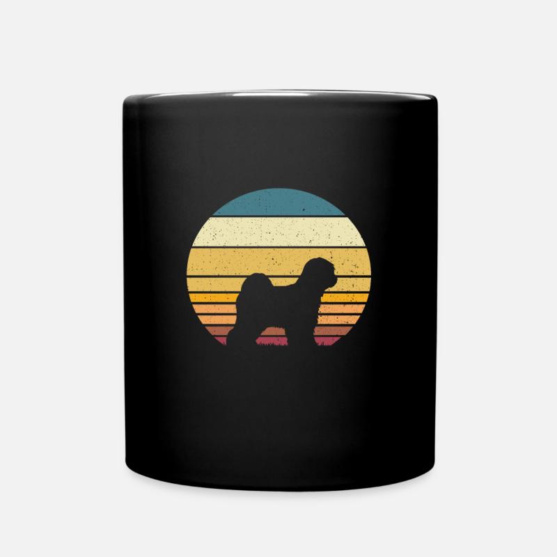 Tibetan Terrier - Full Colour Mug - black