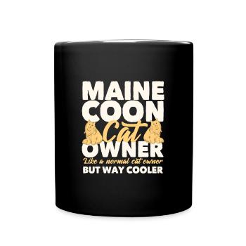 Maine Coon - Full Colour Mug - black - Front