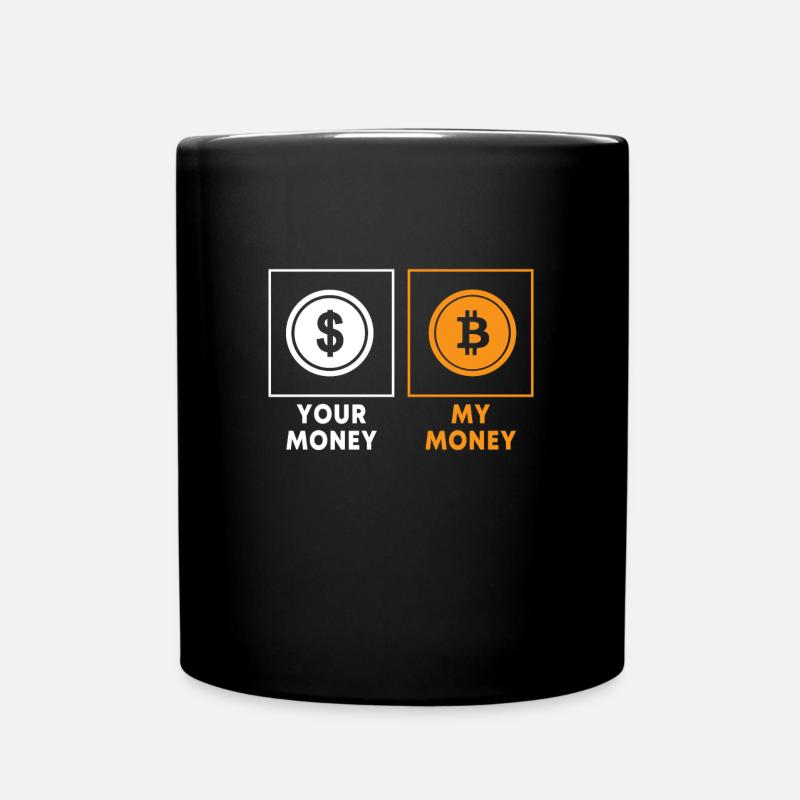Bitcoin - Mug uni - noir