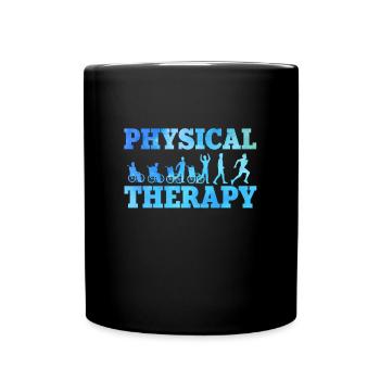 Physiothérapie - Mug uni - noir - Devant