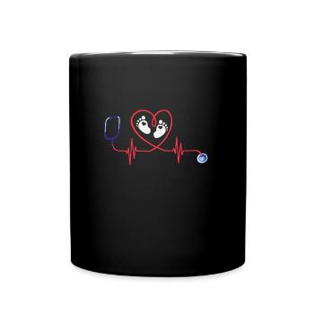 Paediatric nurse - Full Colour Mug - black - Front