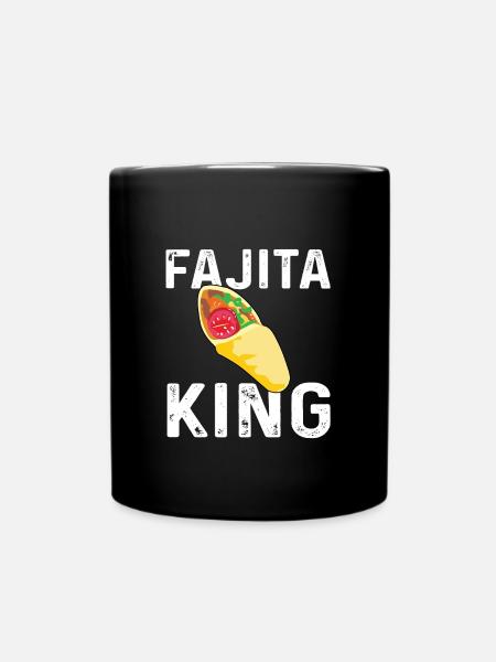 Fajita cadeau du roi - Mug uni - noir