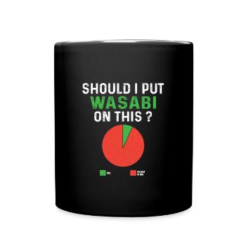 Rigolo de Wasabi - Mug uni - noir - Devant