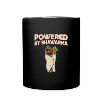 Shawarma - Mug uni - noir - Devant