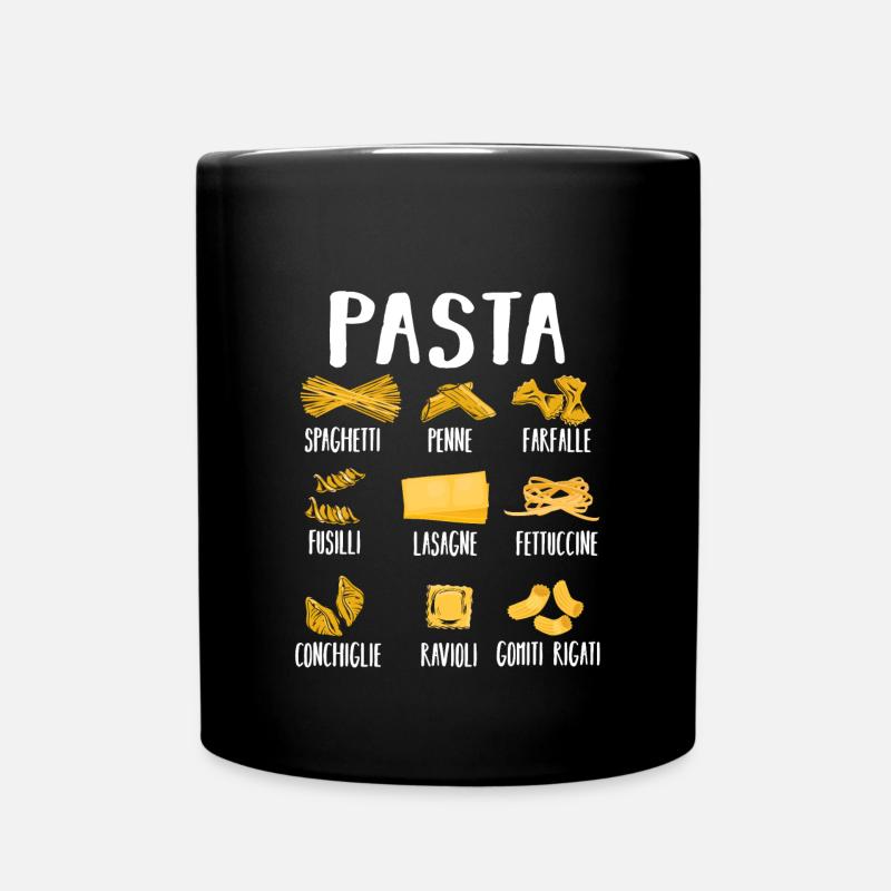 Pasta - Tasse einfarbig - Schwarz