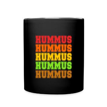 Hummus - Full Colour Mug - black - Front
