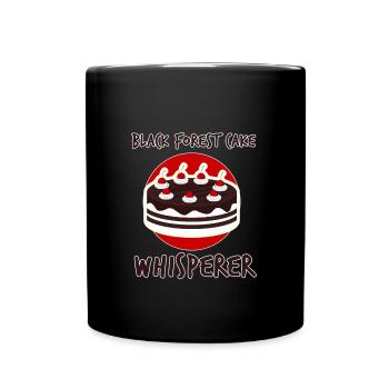 Cerises de la Forêt Noire Chuchoteurs - Mug uni - noir - Devant