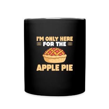 Apple pie - Full Colour Mug - black - Front