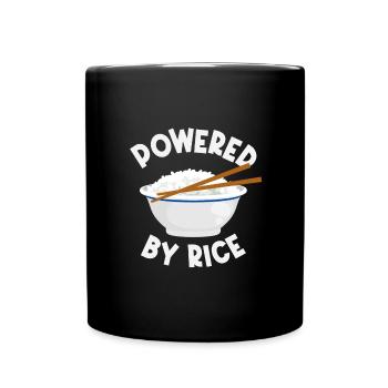 Rice - Full Colour Mug - black - Front