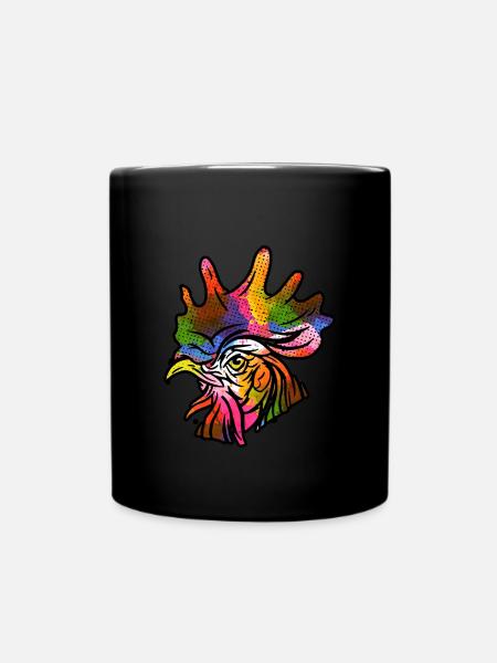Coq - Mug uni - noir
