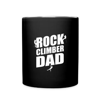 Grimpeur Papa Escalade - Mug uni - noir - Devant