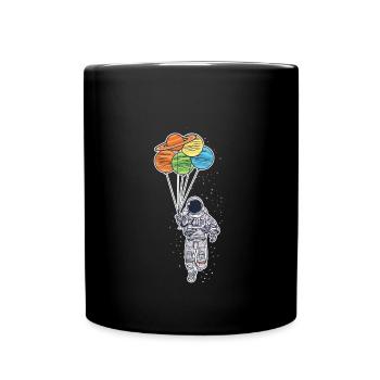 Astronaut - Full Colour Mug - black - Front