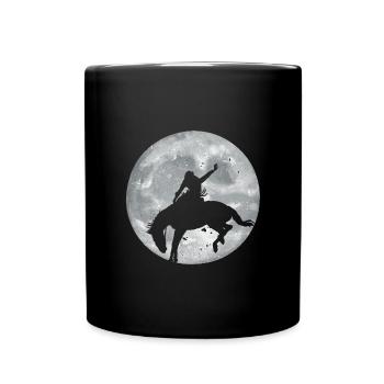 Rodeo Rider Gift - Full Colour Mug - black - Front