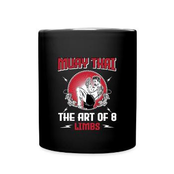 Muay Thaï - Mug uni - noir - Devant