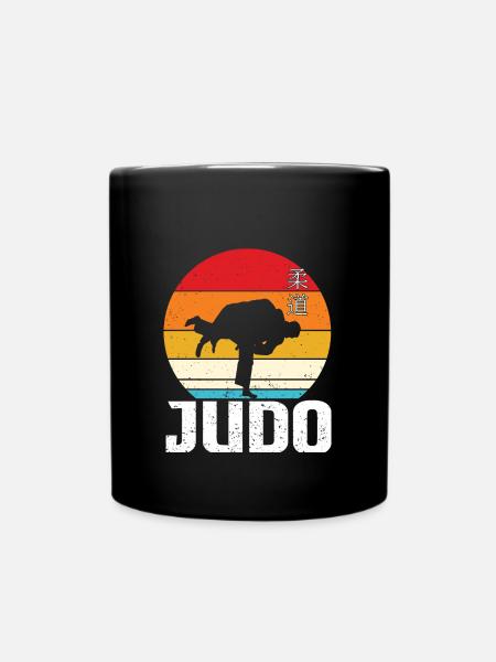 Judo Geschenkidee - Tasse einfarbig - Schwarz