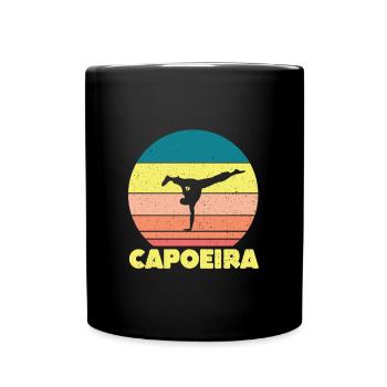 Capoeira - Tasse einfarbig - Schwarz - Vorne