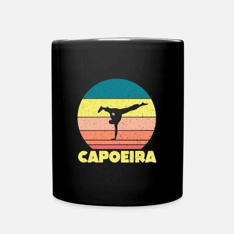 Capoeira - Full Colour Mug - black
