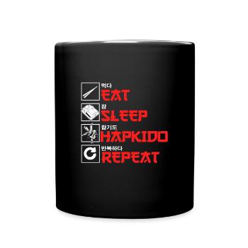Évolution de Hapkido - Mug uni - noir - Devant
