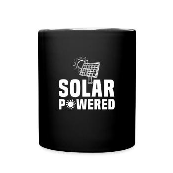 Solar powered - Full Colour Mug - black - Front