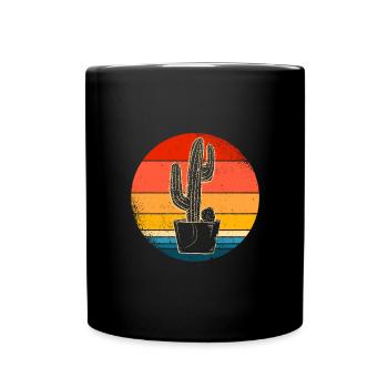 Cactus - Full Colour Mug - black - Front