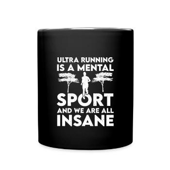 Ultra Running - Mug uni - noir - Devant