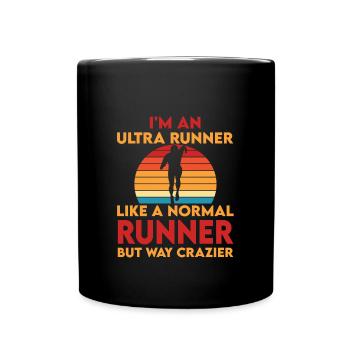 Ultra Runner - Full Colour Mug - black - Front