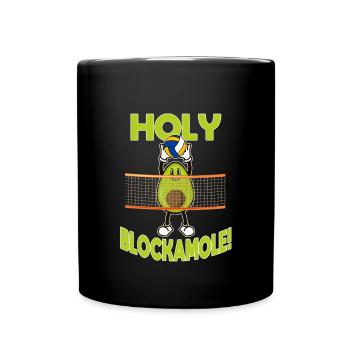Volleyball Avocado - Full Colour Mug - black - Front
