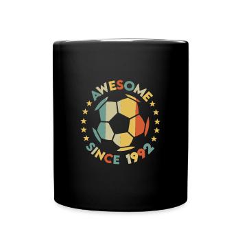 Joueur de football 30e anniversaire 2022 - Mug uni - noir - Devant