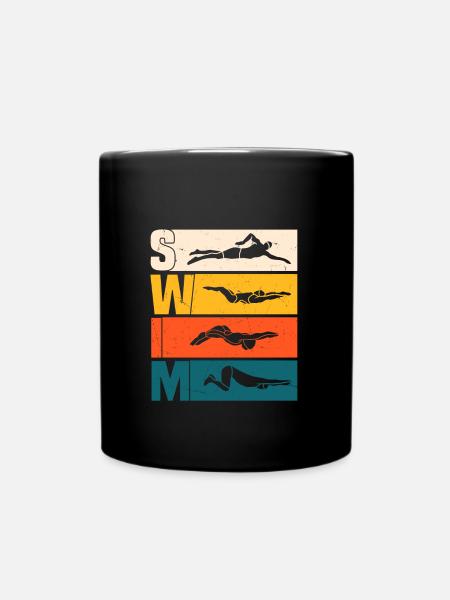 Nager - Mug uni - noir