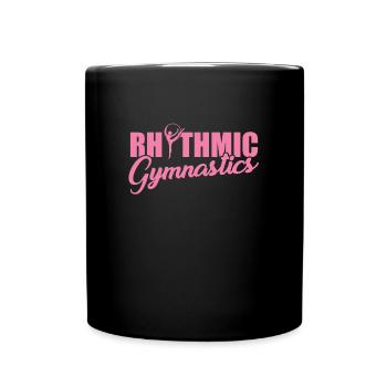 Gymnastique rythmique - Mug uni - noir - Devant