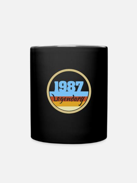 Legendary 1987 - Tasse einfarbig - Schwarz