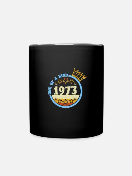 1973 - Tasse einfarbig - Schwarz