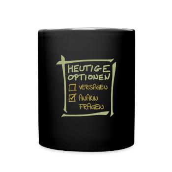 Anakin - Tasse einfarbig - Schwarz - Vorne