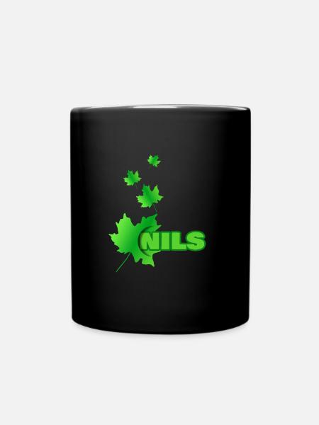 Nils - Tasse einfarbig - Schwarz