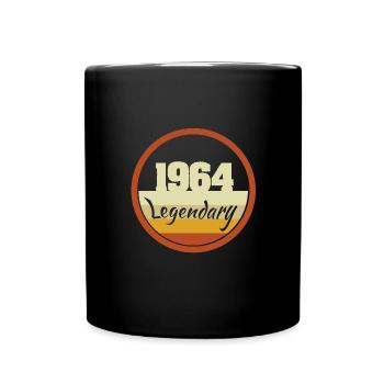 Legendary 1964 - Tasse einfarbig - Schwarz - Vorne