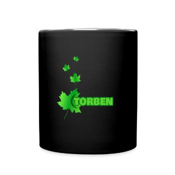Torben - Tasse einfarbig - Schwarz - Vorne
