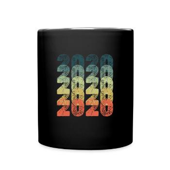 Year 2020 - Full Colour Mug - black - Front