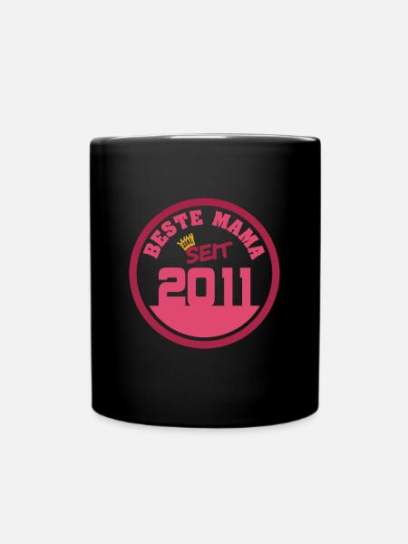 Mutti 2011 - Tasse einfarbig - Schwarz