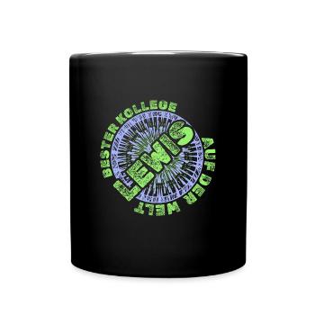Job Lewis - Tasse einfarbig - Schwarz - Vorne