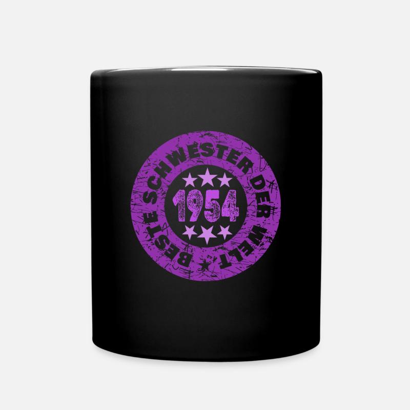 1954 1954 - Tasse einfarbig - Schwarz