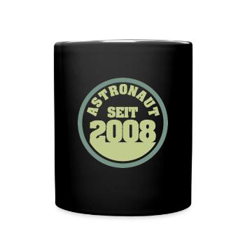2008 - Tasse einfarbig - Schwarz - Vorne